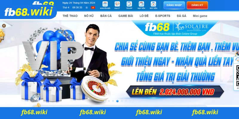 Nên tham giam game tại Fb68