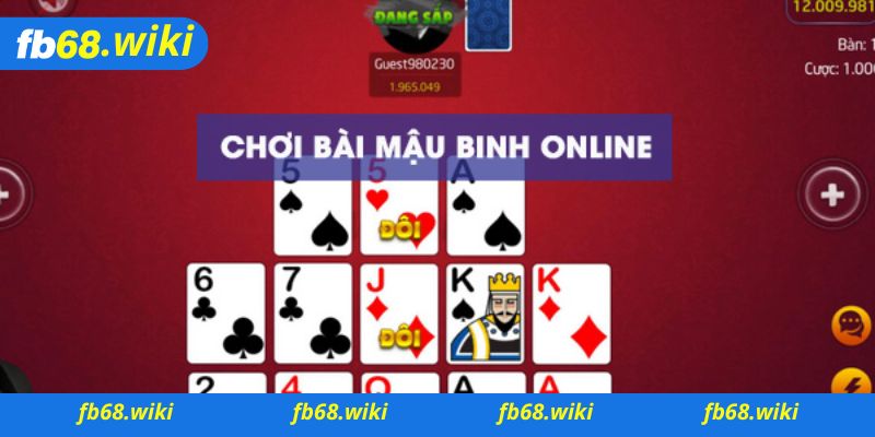 Game Mậu Binh online Fb68